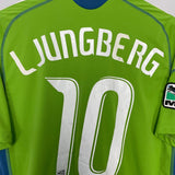 Shop 2009 SEATTLE SOUNDERS LJUNGBERG #10 HOME SHIRT (M) ADIDAS, classic football shirts, vintage football shirts & retro soccer jerseys at Cult Kits