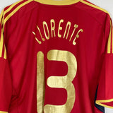 2009 SPAIN LLORENTE 13 CONFEDERATIONS CUP HOME SHIRT (XXL) ADIDAS - Cult Kits - XXL - Buy Vintage Football Shirts, Authentic Retro Football Shirts For Sale, Classic Football Shirts & Soccer Jersey