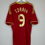 2009 SPAIN TORRES 9 CONFEDERATIONS CUP SHIRT (XXL) ADIDAS - Cult Kits - XXL - Buy Vintage Football Shirts, Authentic Retro Football Shirts For Sale, Classic Football Shirts & Soccer Jersey
