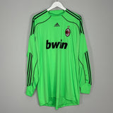 Shop 2009/10 AC MILAN DIDA #1 GK SHIRT (XXL) ADIDAS, classic football shirts, vintage football shirts & retro soccer jerseys at Cult Kits
