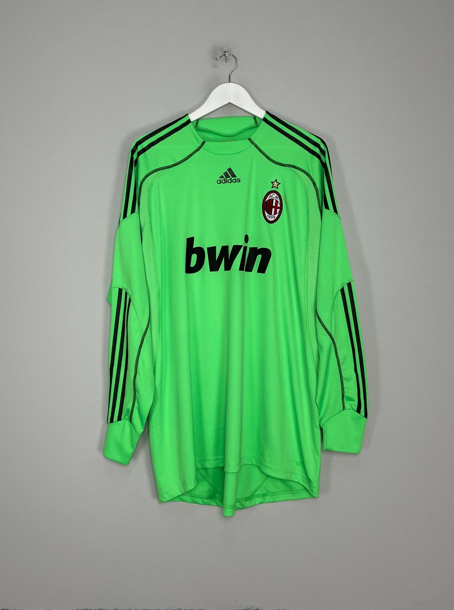 Shop 2009/10 AC MILAN DIDA #1 GK SHIRT (XXL) ADIDAS, classic football shirts, vintage football shirts & retro soccer jerseys at Cult Kits