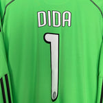 Shop 2009/10 AC MILAN DIDA #1 GK SHIRT (XXL) ADIDAS, classic football shirts, vintage football shirts & retro soccer jerseys at Cult Kits