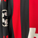 2009/10 AC MILAN INZAGHI 9 C/L L/S HOME SHIRT (M) ADIDAS - Cult Kits - Medium - Buy Vintage Football Shirts, Authentic Retro Football Shirts For Sale, Classic Football Shirts & Soccer Jersey