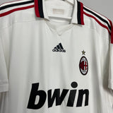 Shop 2009/10 AC MILAN RONALDINHO #80 AWAY SHIRT (XL) ADIDAS, classic football shirts, vintage football shirts & retro soccer jerseys at Cult Kits