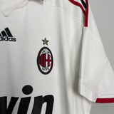 Shop 2009/10 AC MILAN RONALDINHO #80 AWAY SHIRT (XL) ADIDAS, classic football shirts, vintage football shirts & retro soccer jerseys at Cult Kits
