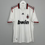Shop 2009/10 AC MILAN RONALDINHO #80 AWAY SHIRT (XL) ADIDAS, classic football shirts, vintage football shirts & retro soccer jerseys at Cult Kits