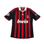 Buy 2009/10 AC Milan Ronaldinho 80 C/L Home Shirt (M) Adidas ~ Free worldwide shipping ~ Authentic Vintage Football Shirts from Cult Kits