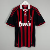 Shop 2009/10 AC MILAN RONALDINHO #80 HOME SHIRT (L) ADIDAS, classic football shirts, vintage football shirts & retro soccer jerseys at Cult Kits