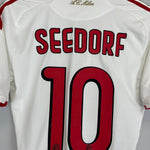 2009/10 AC MILAN SEEDORF 10 AWAY SHIRT (S) ADIDAS - Cult Kits - Small - Buy Vintage Football Shirts, Authentic Retro Football Shirts For Sale, Classic Football Shirts & Soccer Jersey