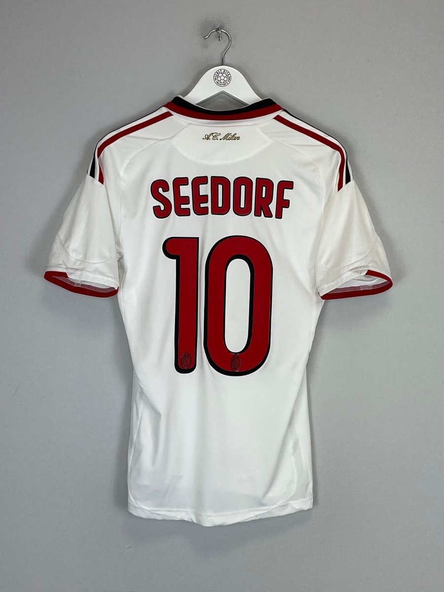 2009/10 AC MILAN SEEDORF 10 AWAY SHIRT (S) ADIDAS - Cult Kits - Small - Buy Vintage Football Shirts, Authentic Retro Football Shirts For Sale, Classic Football Shirts & Soccer Jersey