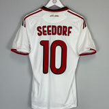2009/10 AC MILAN SEEDORF 10 AWAY SHIRT (S) ADIDAS - Cult Kits - Small - Buy Vintage Football Shirts, Authentic Retro Football Shirts For Sale, Classic Football Shirts & Soccer Jersey