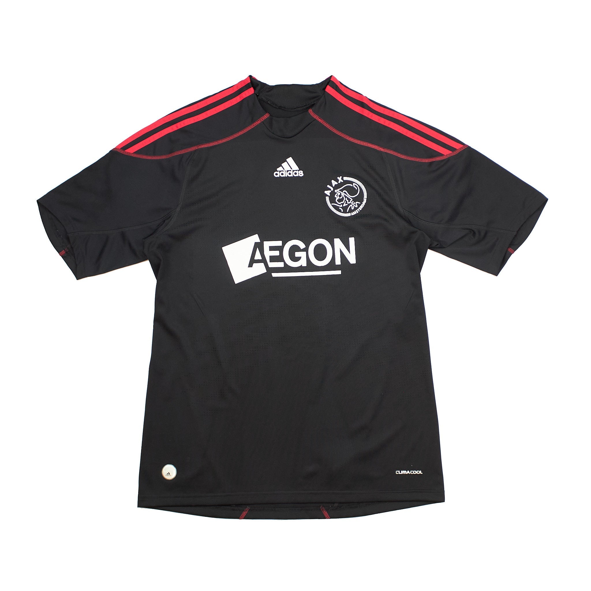 Buy 2009/10 Ajax Suarez 16 Away Shirt (M) Adidas ~ Free worldwide shipping ~ Authentic Vintage Football Shirts from Cult Kits