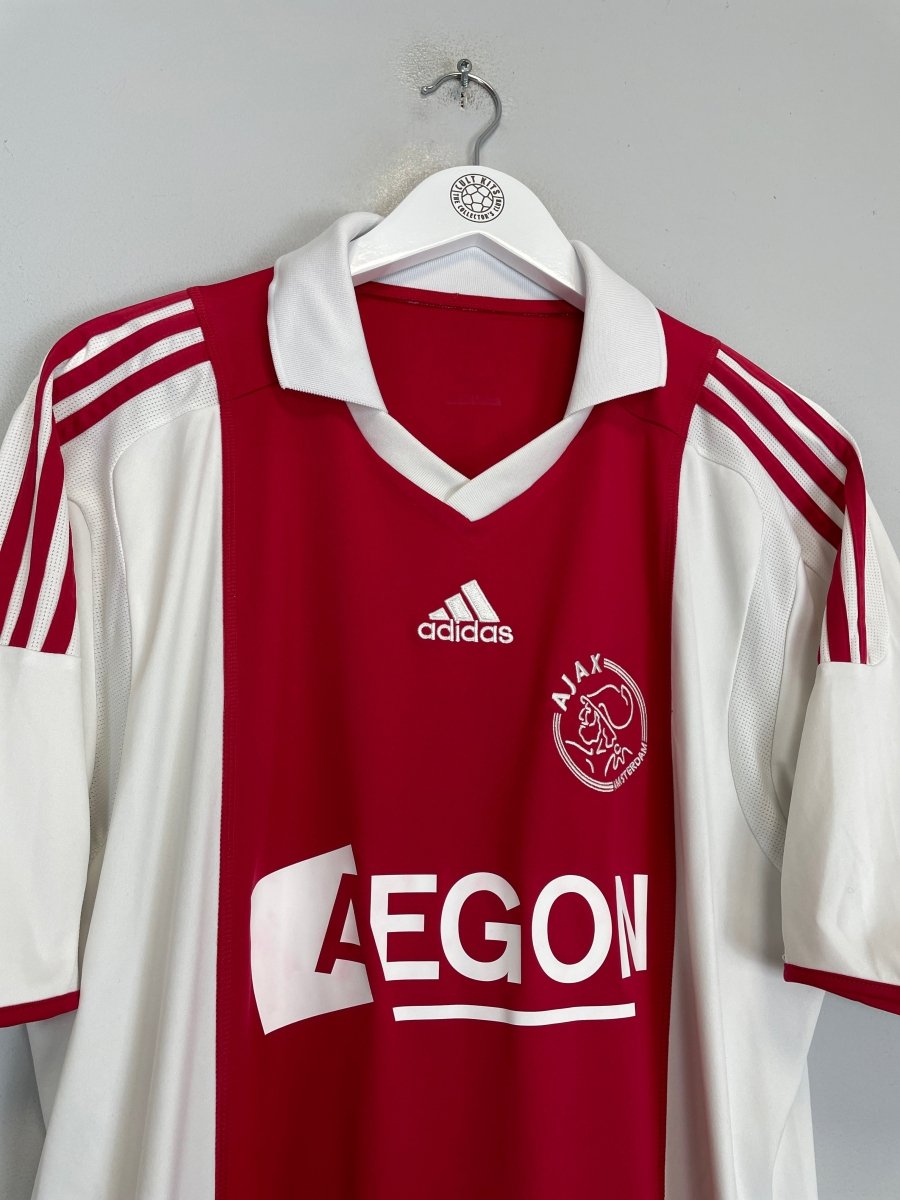2009/10 AJAX SUAREZ 16 HOME SHIRT (XL) ADIDAS - Cult Kits - XL - Buy Vintage Football Shirts, Authentic Retro Football Shirts For Sale, Classic Football Shirts & Soccer Jersey