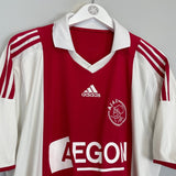 2009/10 AJAX SUAREZ 16 HOME SHIRT (XL) ADIDAS - Cult Kits - XL - Buy Vintage Football Shirts, Authentic Retro Football Shirts For Sale, Classic Football Shirts & Soccer Jersey