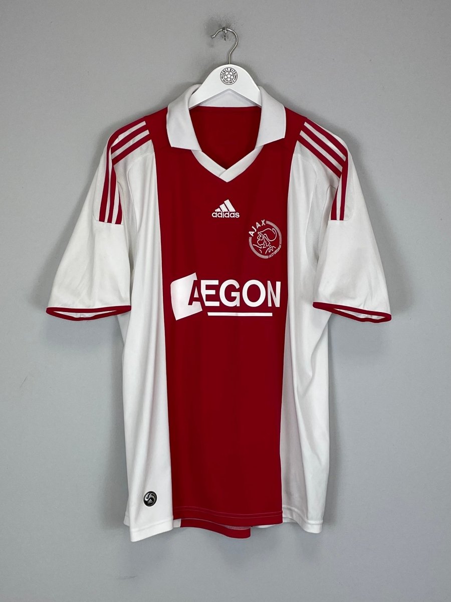 2009/10 AJAX SUAREZ 16 HOME SHIRT (XL) ADIDAS - Cult Kits - XL - Buy Vintage Football Shirts, Authentic Retro Football Shirts For Sale, Classic Football Shirts & Soccer Jersey