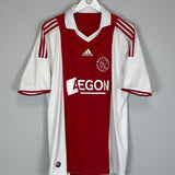 2009/10 AJAX SUAREZ 16 HOME SHIRT (XL) ADIDAS - Cult Kits - XL - Buy Vintage Football Shirts, Authentic Retro Football Shirts For Sale, Classic Football Shirts & Soccer Jersey