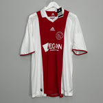 Shop 2009/10 AJAX SUAREZ #7 *BNWT* HOME SHIRT (L) ADIDAS, classic football shirts, vintage football shirts & retro soccer jerseys at Cult Kits