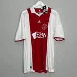 Shop 2009/10 AJAX SUAREZ #7 *BNWT* HOME SHIRT (L) ADIDAS, classic football shirts, vintage football shirts & retro soccer jerseys at Cult Kits