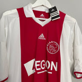 Shop 2009/10 AJAX SUAREZ #7 *BNWT* HOME SHIRT (L) ADIDAS, classic football shirts, vintage football shirts & retro soccer jerseys at Cult Kits