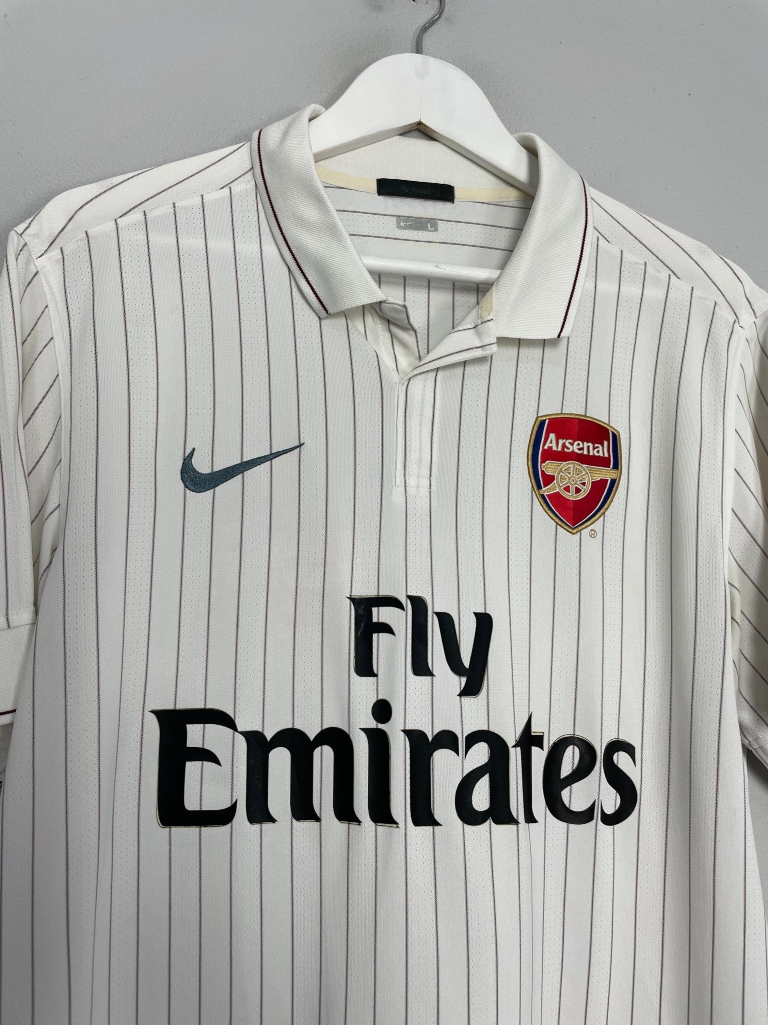 Shop 2009/10 ARSENAL THIRD SHIRT (L) NIKE, classic football shirts, vintage football shirts & retro soccer jerseys at Cult Kits