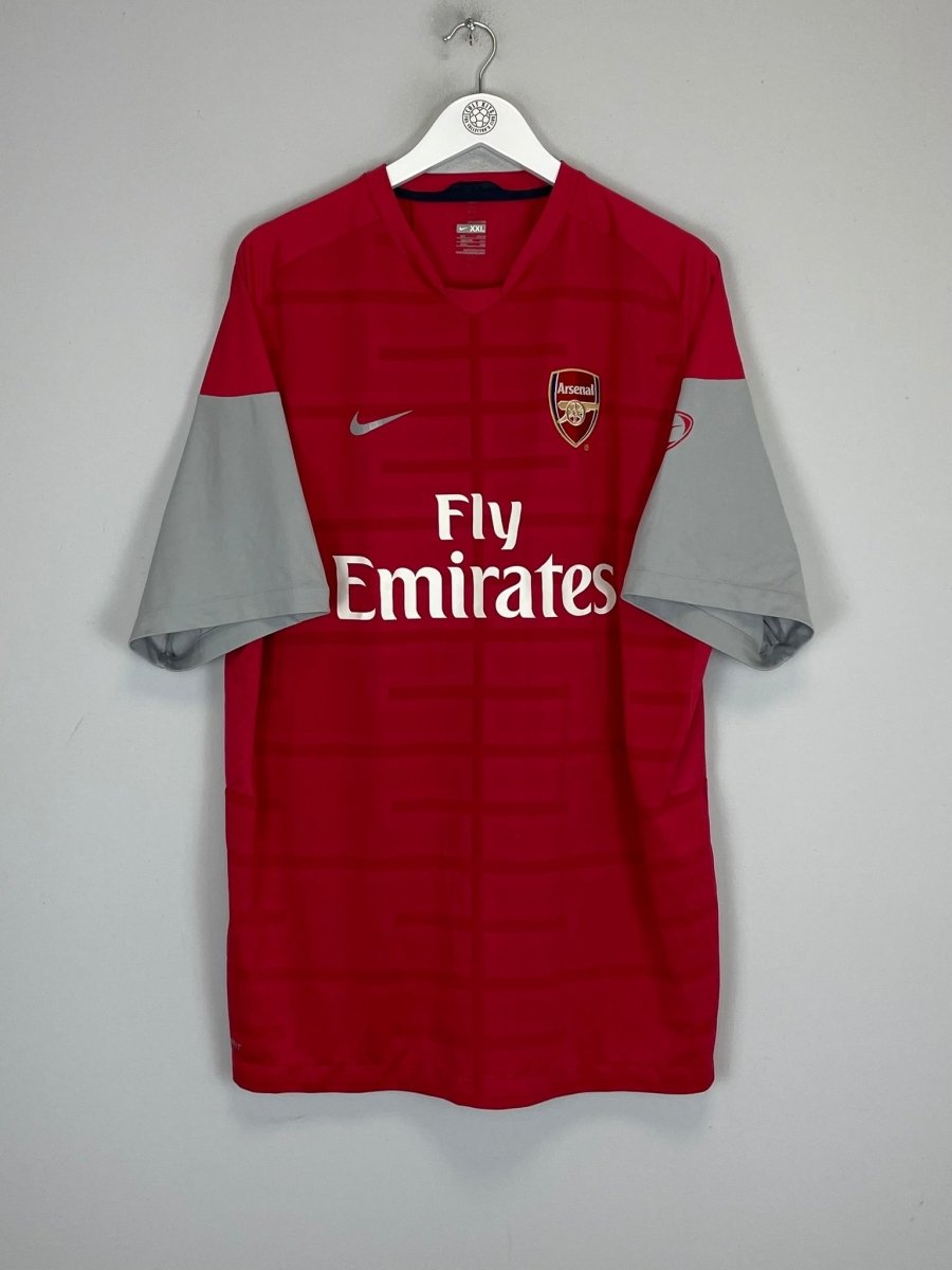 2009/10 ARSENAL TRAINING SHIRT (XXL) NIKE - Cult Kits - XXL - Buy Vintage Football Shirts, Authentic Retro Football Shirts For Sale, Classic Football Shirts & Soccer Jersey