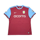 Buy 2009/10 ASTON VILLA CAREW 10 *MATCH WORN VS MANCHESTER UNITED* HOME SHIRT (XXL) NIKE ~ Free worldwide shipping available ~ Authentic Vintage Football Shirts from Cult Kits