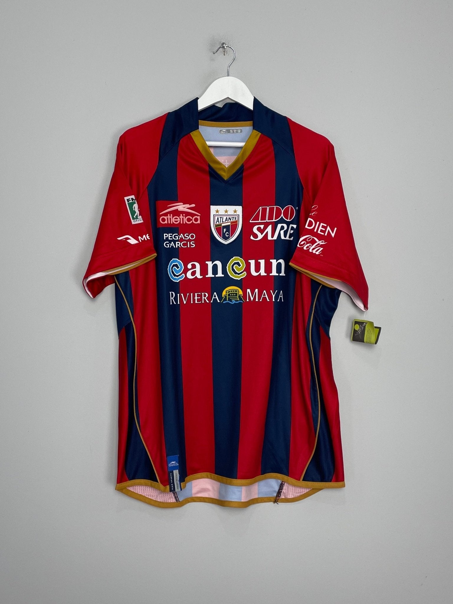 Shop 2009/10 ATLANTE *BNWT* HOME SHIRT (XL) ATLETICA, classic football shirts, vintage football shirts & retro soccer jerseys at Cult Kits