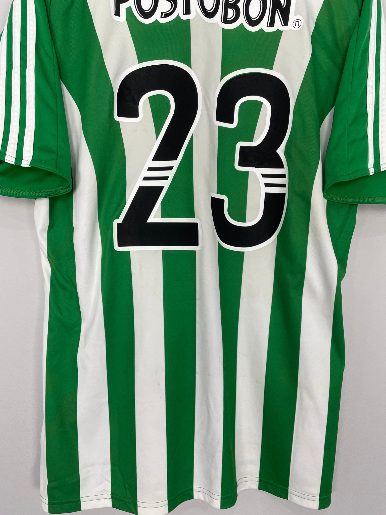 Shop 2009/10 ATLETICO NACIONAL #23 HOME SHIRT (L) ADIDAS, classic football shirts, vintage football shirts & retro soccer jerseys at Cult Kits
