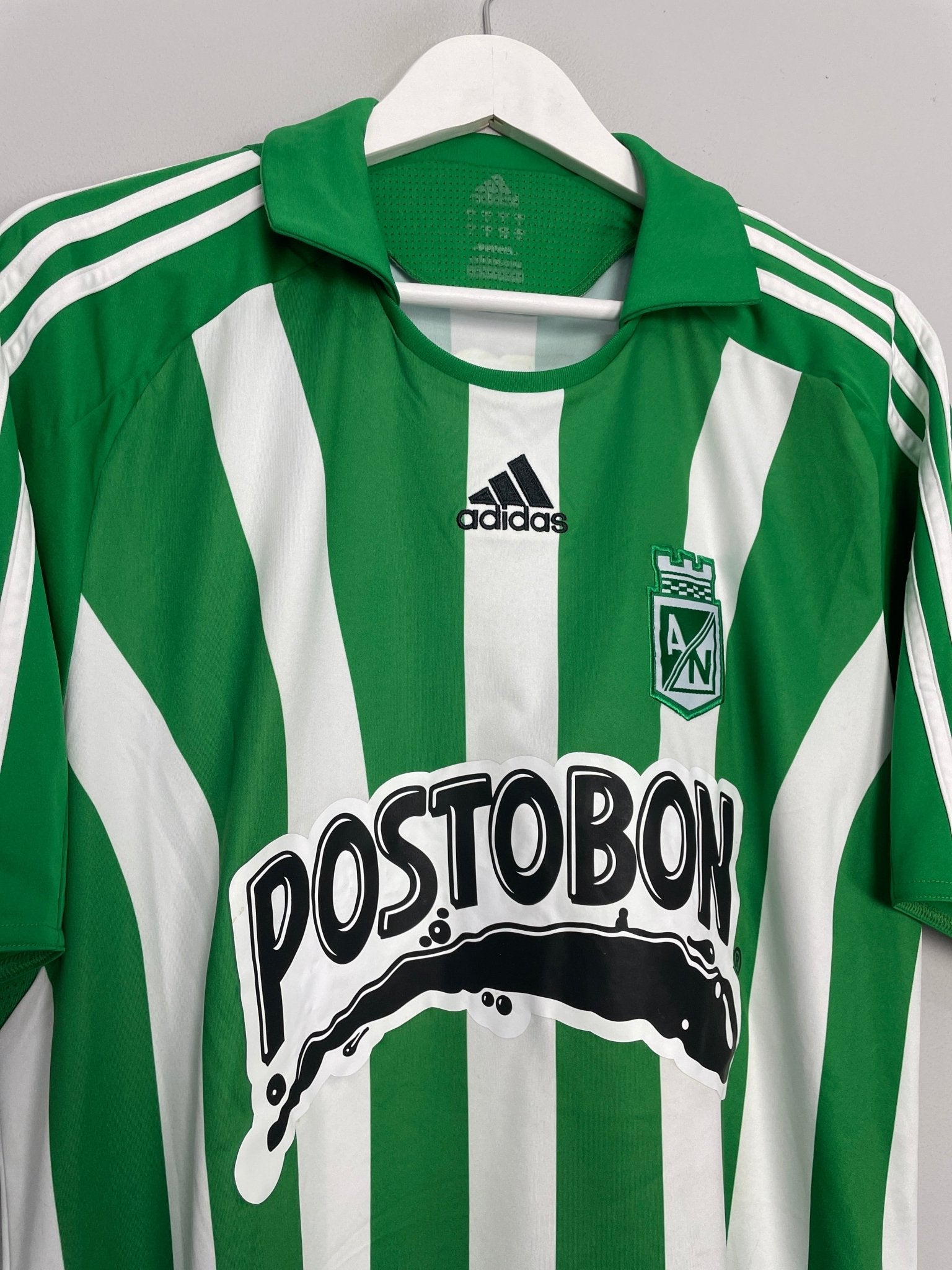 Shop 2009/10 ATLETICO NACIONAL HOME SHIRT (L) ADIDAS, classic football shirts, vintage football shirts & retro soccer jerseys at Cult Kits