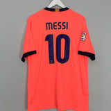 Shop 2009/10 BARCELONA MESSI #10 AWAY SHIRT (XL) NIKE, classic football shirts, vintage football shirts & retro soccer jerseys at Cult Kits
