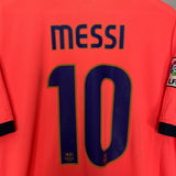 Shop 2009/10 BARCELONA MESSI #10 AWAY SHIRT (XL) NIKE, classic football shirts, vintage football shirts & retro soccer jerseys at Cult Kits
