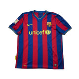 Buy 2009/10 Barcelona Messi 10 Home Shirt (L) Nike ~ Free worldwide shipping ~ Authentic Vintage Football Shirts from Cult Kits