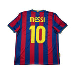 Buy 2009/10 Barcelona Messi 10 Home Shirt (L) Nike ~ Free worldwide shipping ~ Authentic Vintage Football Shirts from Cult Kits