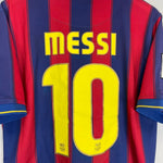 2009/10 BARCELONA MESSI 10 HOME SHIRT (M) NIKE - Cult Kits - Medium - Buy Vintage Football Shirts, Authentic Retro Football Shirts For Sale, Classic Football Shirts & Soccer Jersey