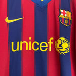 2009/10 BARCELONA MESSI 10 HOME SHIRT (M) NIKE - Cult Kits - Medium - Buy Vintage Football Shirts, Authentic Retro Football Shirts For Sale, Classic Football Shirts & Soccer Jersey