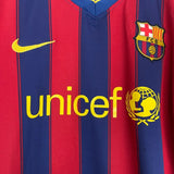 2009/10 BARCELONA MESSI 10 HOME SHIRT (M) NIKE - Cult Kits - Medium - Buy Vintage Football Shirts, Authentic Retro Football Shirts For Sale, Classic Football Shirts & Soccer Jersey