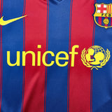Buy 2009/10 Barcelona Messi 10 Home Shirt (S) Nike ~ Free worldwide shipping ~ Authentic Vintage Football Shirts from Cult Kits