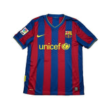 Buy 2009/10 Barcelona Messi 10 Home Shirt (S) Nike ~ Free worldwide shipping ~ Authentic Vintage Football Shirts from Cult Kits