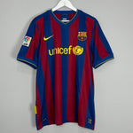 Shop 2009/10 BARCELONA MESSI #10 HOME SHIRT (XL) NIKE, classic football shirts, vintage football shirts & retro soccer jerseys at Cult Kits