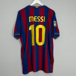 Shop 2009/10 BARCELONA MESSI #10 HOME SHIRT (XL) NIKE, classic football shirts, vintage football shirts & retro soccer jerseys at Cult Kits