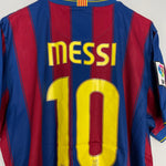Shop 2009/10 BARCELONA MESSI #10 HOME SHIRT (XL) NIKE, classic football shirts, vintage football shirts & retro soccer jerseys at Cult Kits