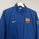 Shop 2009/10 BARCELONA TRACK JACKET (L) NIKE, classic football shirts, vintage football shirts & retro soccer jerseys at Cult Kits
