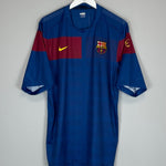 2009/10 BARCELONA TRAINING SHIRT (XL) NIKE - Cult Kits - XL - Buy Vintage Football Shirts, Authentic Retro Football Shirts For Sale, Classic Football Shirts & Soccer Jersey