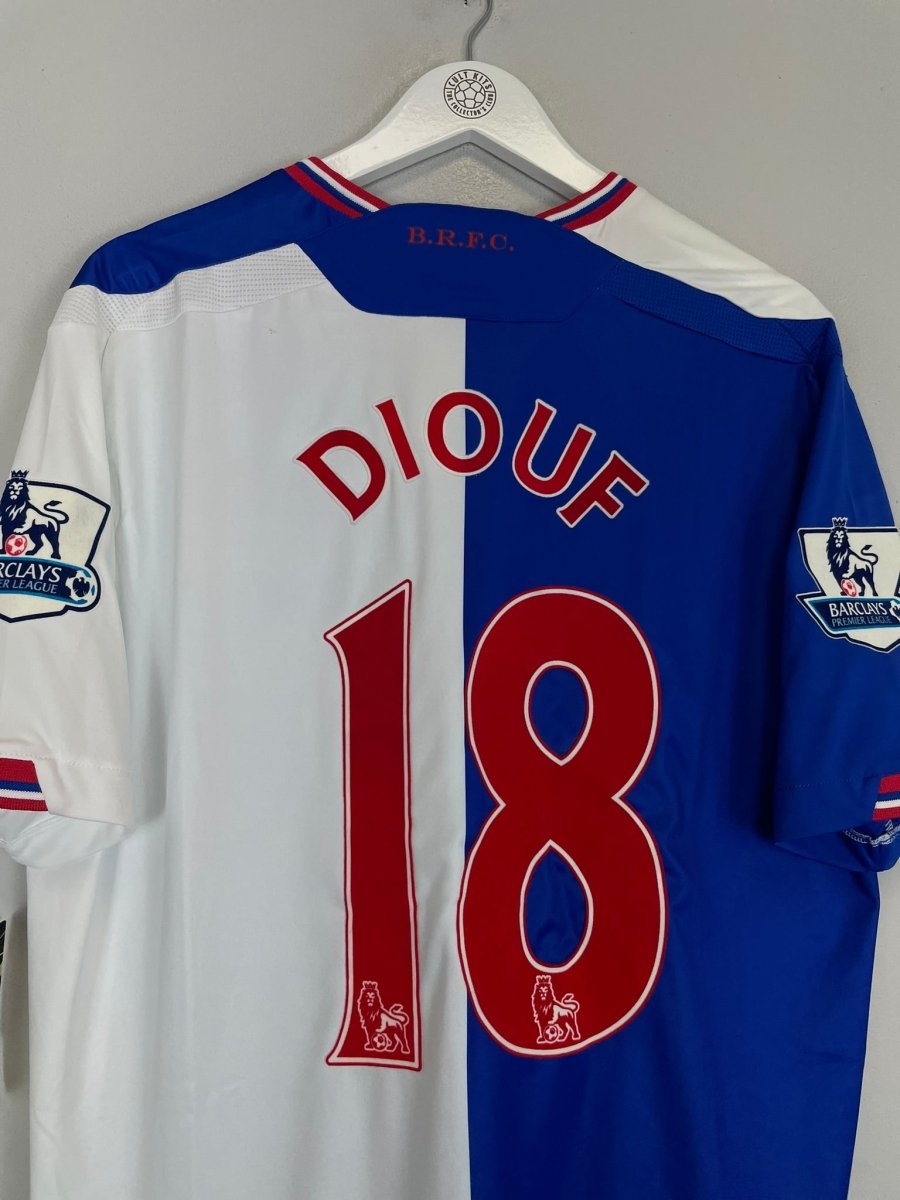 2009/10 BLACKBURN ROVERS DIOUF 18 *BNWT* HOME SHIRT (XL) UMBRO - Cult Kits - XL - Buy Vintage Football Shirts, Authentic Retro Football Shirts For Sale, Classic Football Shirts & Soccer Jersey
