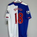 2009/10 BLACKBURN ROVERS DIOUF 18 *BNWT* HOME SHIRT (XL) UMBRO - Cult Kits - XL - Buy Vintage Football Shirts, Authentic Retro Football Shirts For Sale, Classic Football Shirts & Soccer Jersey