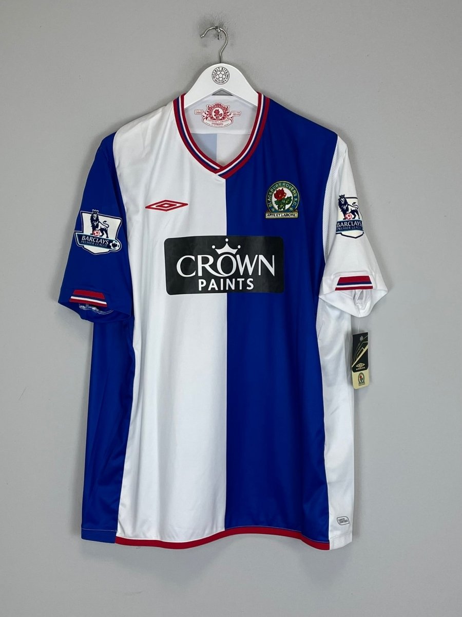 2009/10 BLACKBURN ROVERS DIOUF 18 *BNWT* HOME SHIRT (XL) UMBRO - Cult Kits - XL - Buy Vintage Football Shirts, Authentic Retro Football Shirts For Sale, Classic Football Shirts & Soccer Jersey