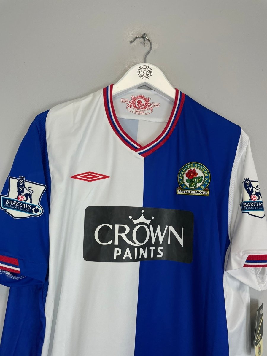 2009/10 BLACKBURN ROVERS DIOUF 18 *BNWT* HOME SHIRT (XL) UMBRO - Cult Kits - XL - Buy Vintage Football Shirts, Authentic Retro Football Shirts For Sale, Classic Football Shirts & Soccer Jersey