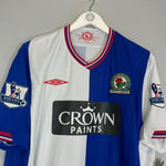 2009/10 BLACKBURN ROVERS DIOUF 18 *BNWT* HOME SHIRT (XL) UMBRO - Cult Kits - XL - Buy Vintage Football Shirts, Authentic Retro Football Shirts For Sale, Classic Football Shirts & Soccer Jersey