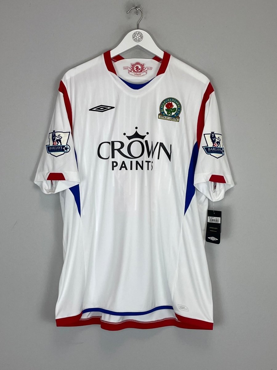 2009/10 BLACKBURN ROVERS PEDERSEN 12 *BNWT* AWAY SHIRT (XXL) UMBRO - Cult Kits - XXL - Buy Vintage Football Shirts, Authentic Retro Football Shirts For Sale, Classic Football Shirts & Soccer Jersey
