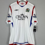 2009/10 BLACKBURN ROVERS PEDERSEN 12 *BNWT* AWAY SHIRT (XXL) UMBRO - Cult Kits - XXL - Buy Vintage Football Shirts, Authentic Retro Football Shirts For Sale, Classic Football Shirts & Soccer Jersey